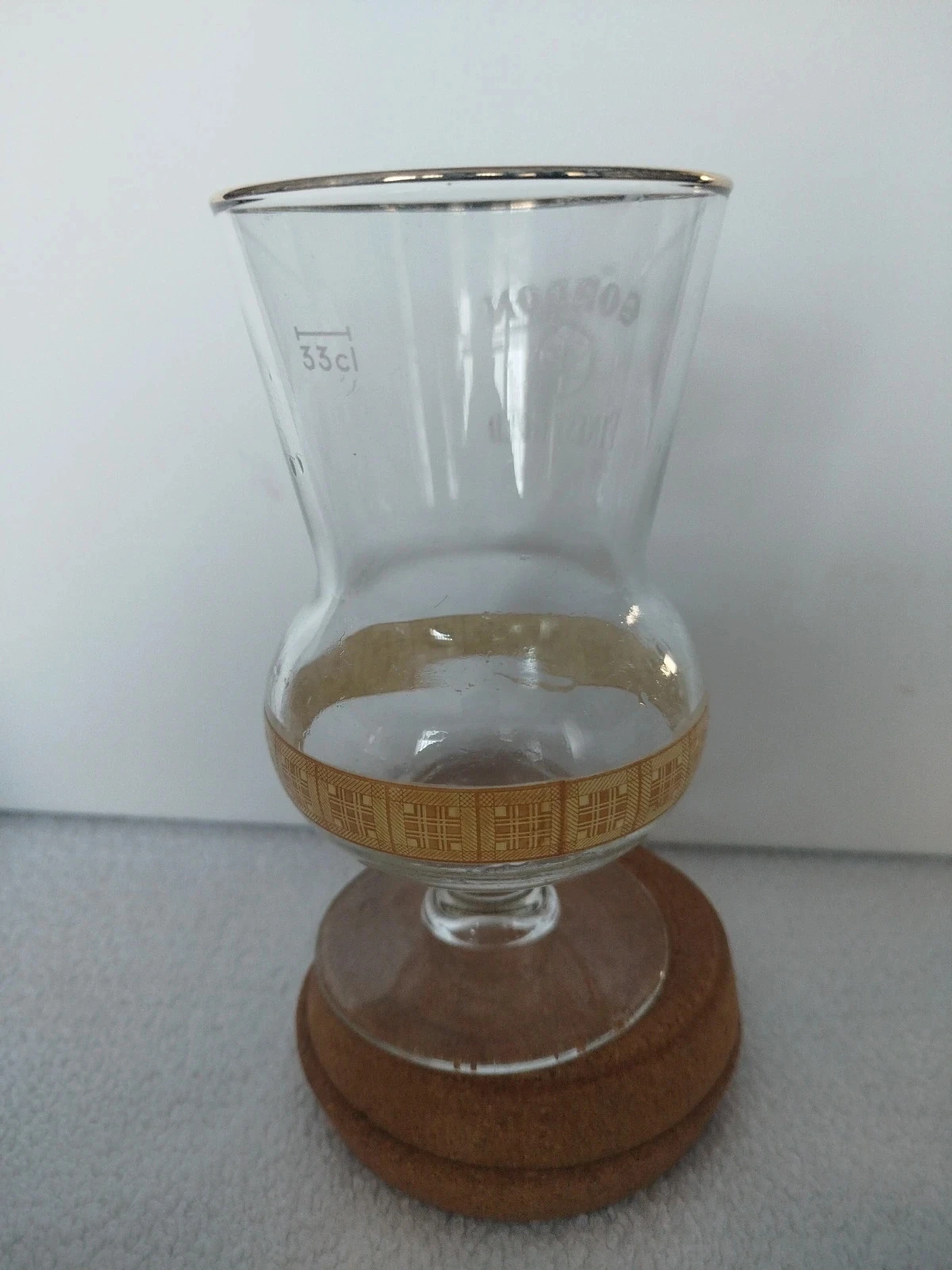 Gordon Finest Gold Beer Glass – photo 3
